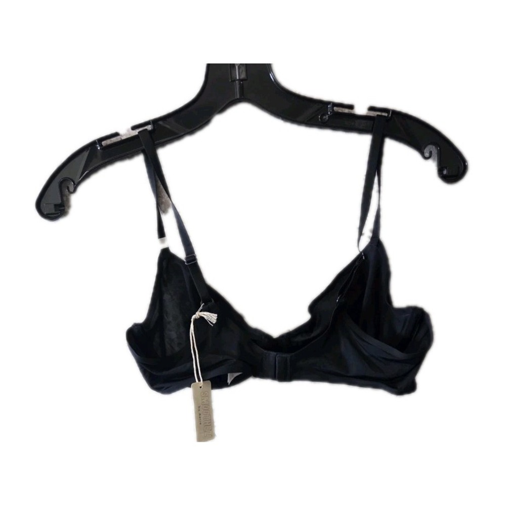 Aerie Full Coverage Bra 36B Black Underwire Lightly Lined‎ NWT